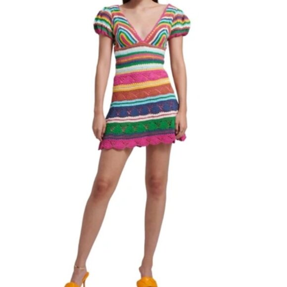 Love The Label Larona Crochet Dress S - Picture 2 of 16